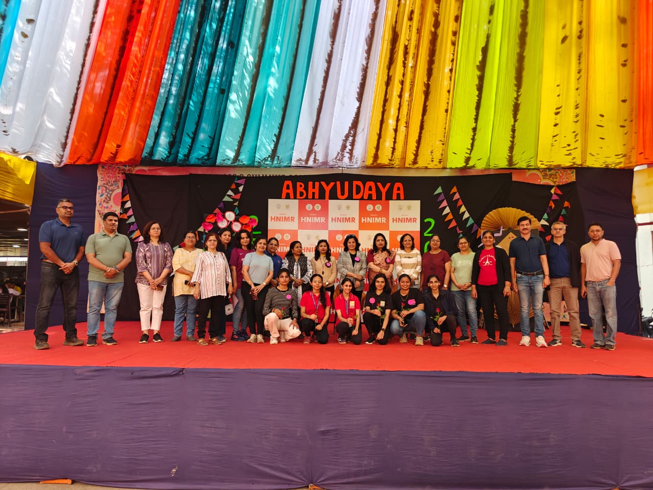 HNIMR students at ABHYUDAYA Sports Day