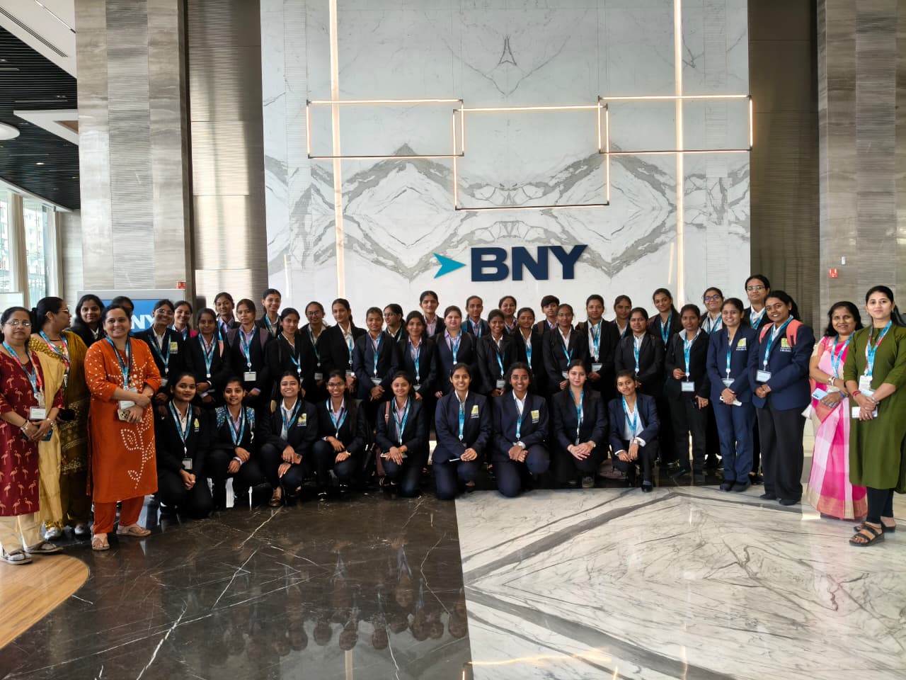 HNIMR industrial visit to BNY Mellon